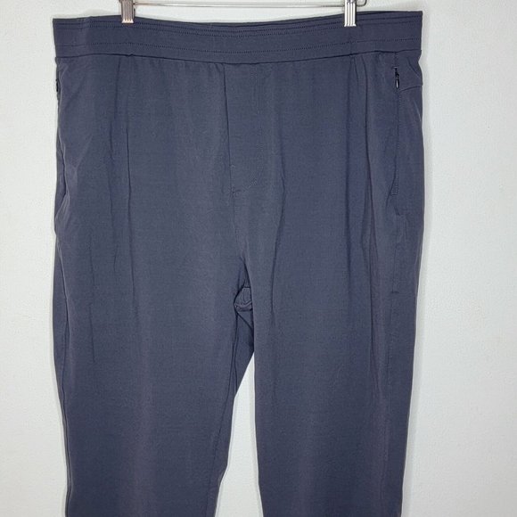Public Rec Men's 42 x 30 Gray Tapered Sweatpants Pants Drawstring Stretch - Picture 3 of 9